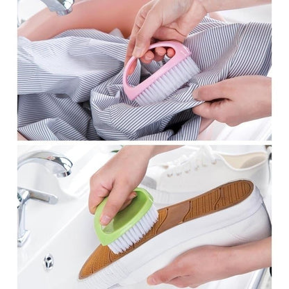Anyhouz Laundry Brush Blue Multi-Functional Cleaning Washing Flexible Scrub for Bathroom or Kitchen-Bathroom and Toilet Accessories-PEROZ Accessories