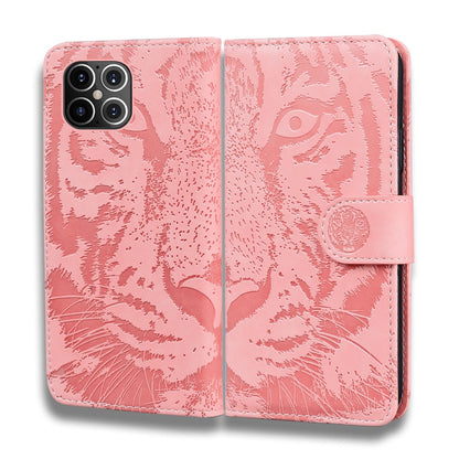 Anymob iPhone Black Flip Leather Case Tiger Wallet Cover Book Style With Card Slot Cover-Mobile Phone Cases-PEROZ Accessories