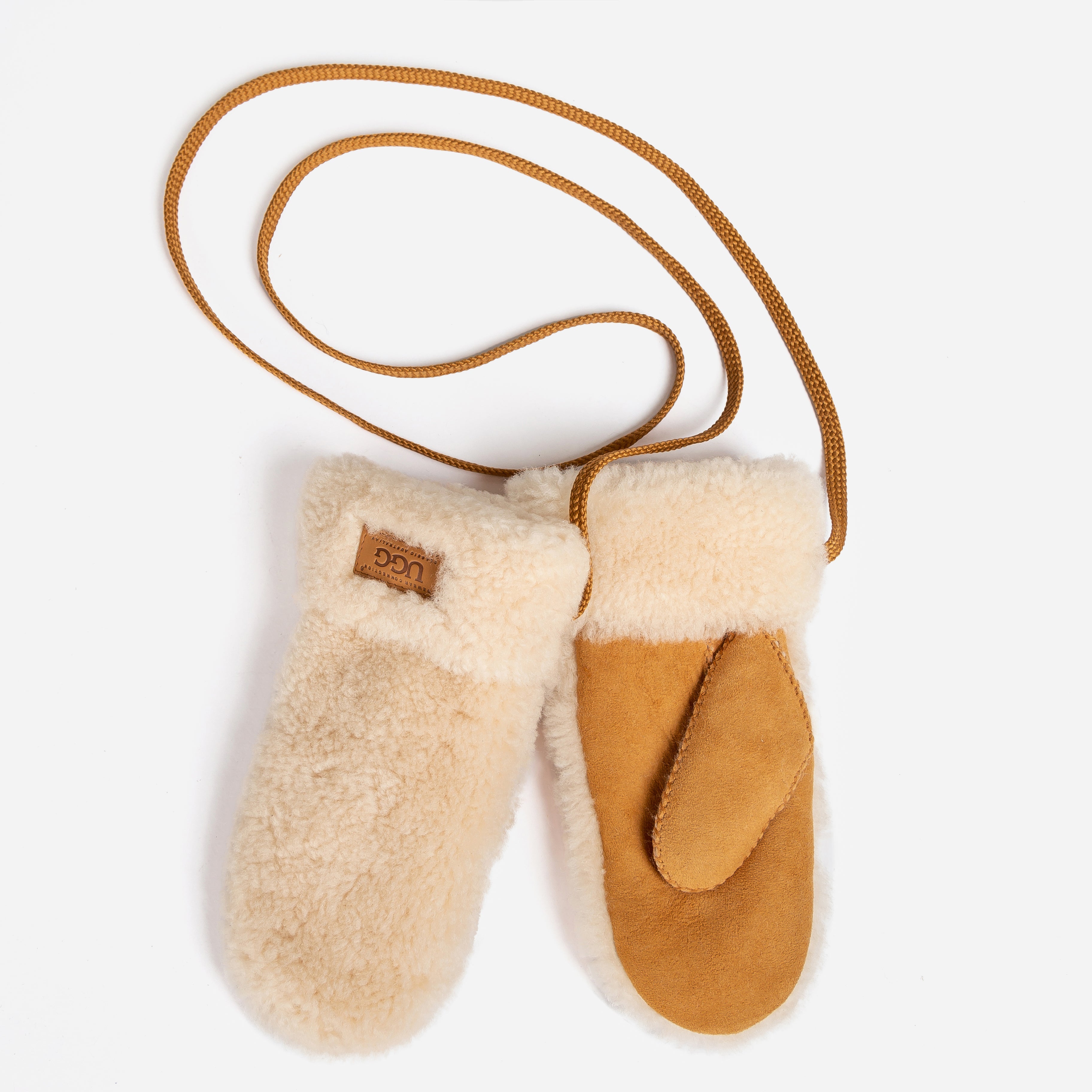 Ugg Sheepskin Mittens-Gloves-PEROZ Accessories