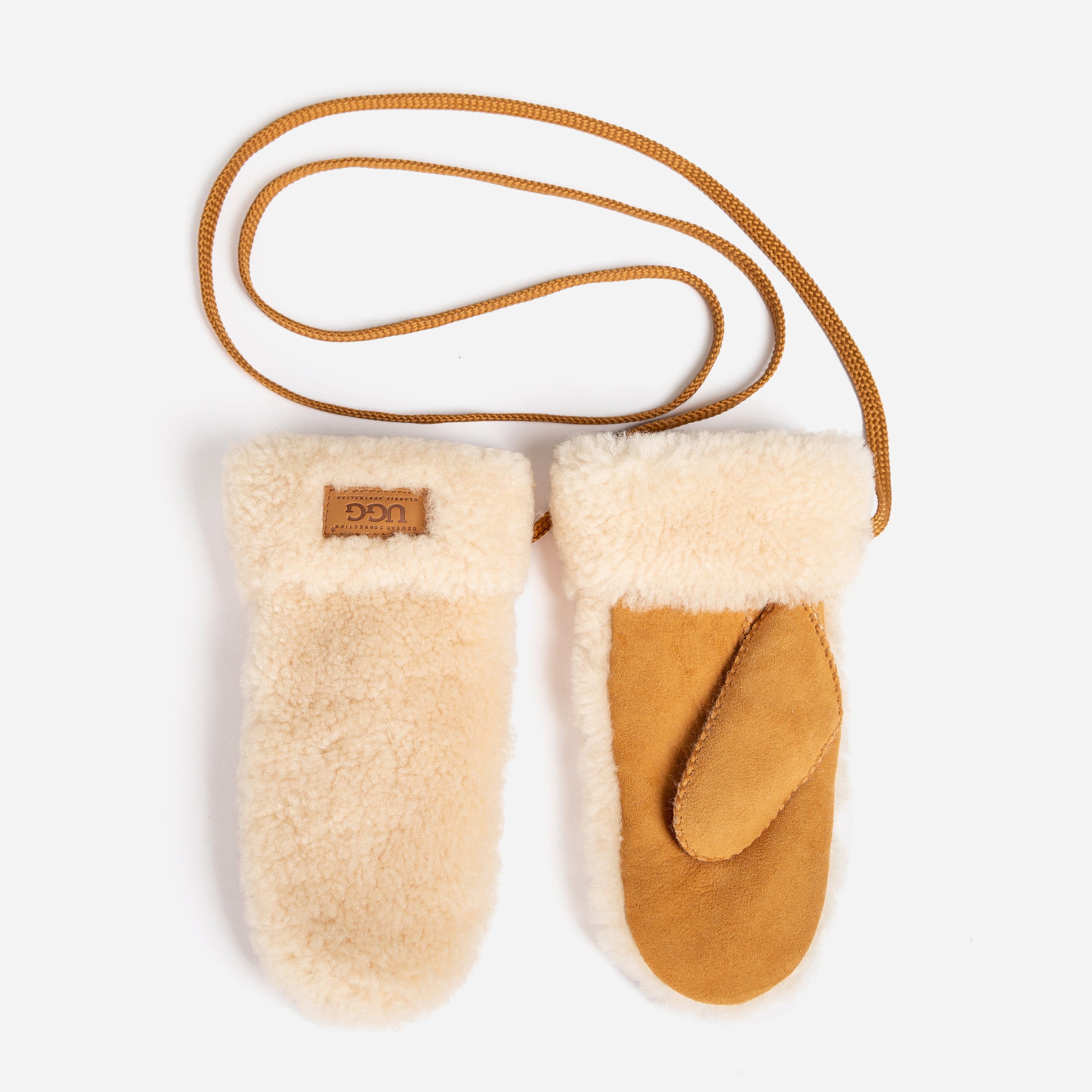 Ugg Sheepskin Mittens-Gloves-PEROZ Accessories