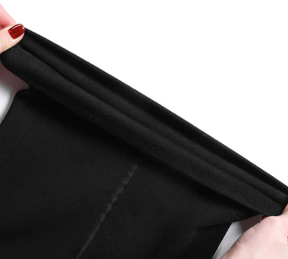 TARRAMARRA Women Black Warm Leggings-Leggings-PEROZ Accessories