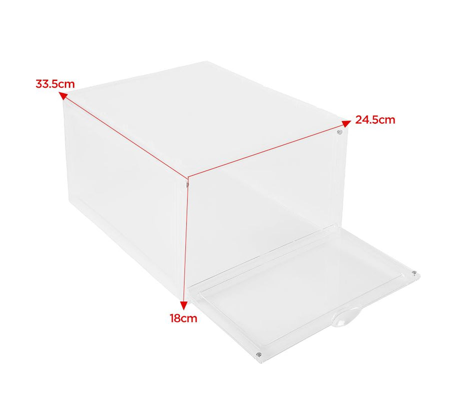 Tarramarra Four Stackable Shoe Boxes-Shoe Bags-PEROZ Accessories