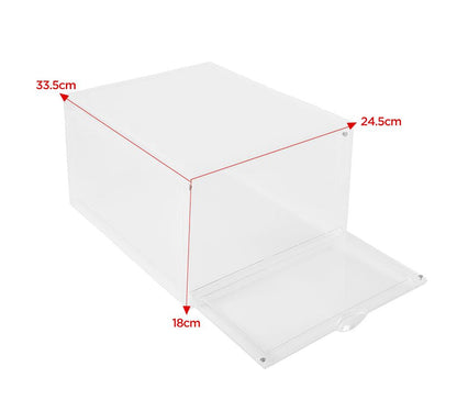 Tarramarra Four Stackable Shoe Boxes-Shoe Bags-PEROZ Accessories