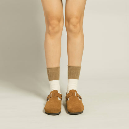 UGG Aussie Shearling Mule Loafers-Moccasins-PEROZ Accessories