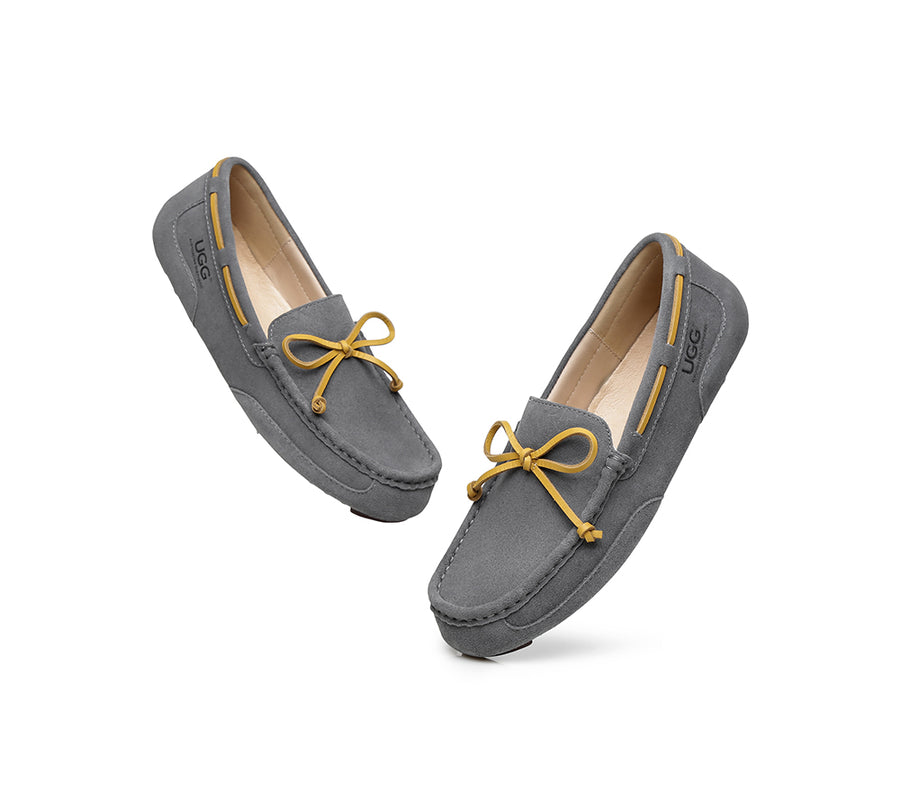 Australian Shepherd Mens Moccasin Matthew Water Resistant-Loafers &amp; Moccasins-PEROZ Accessories