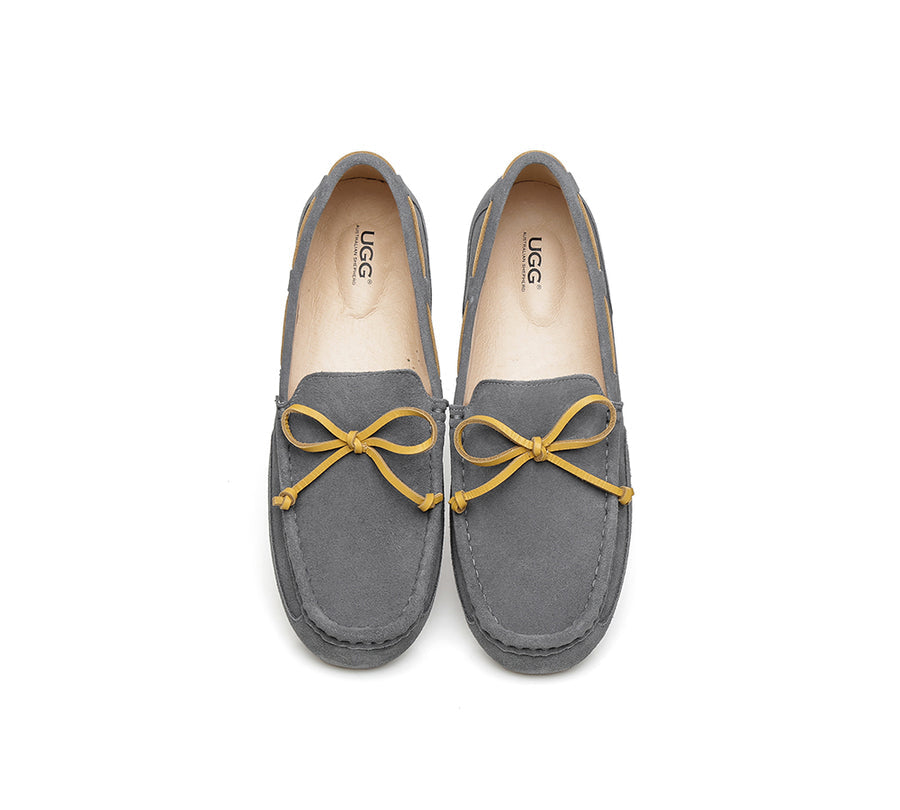 Australian Shepherd Mens Moccasin Matthew Water Resistant-Loafers &amp; Moccasins-PEROZ Accessories