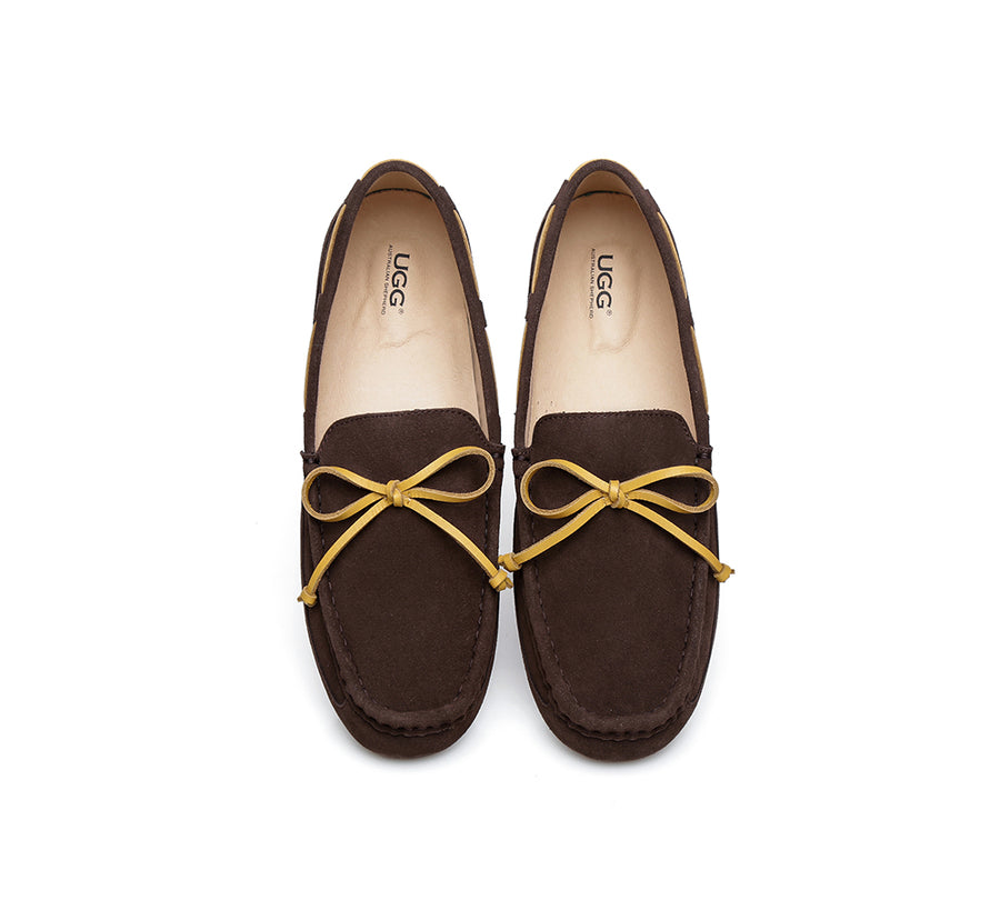 Australian Shepherd Mens Moccasin Matthew Water Resistant-Loafers &amp; Moccasins-PEROZ Accessories