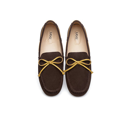 Australian Shepherd Mens Moccasin Matthew Water Resistant-Loafers &amp; Moccasins-PEROZ Accessories