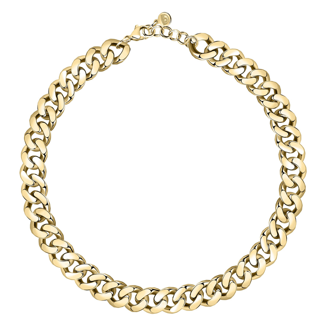 Chiara Ferragni Chain Collection Big Chain Gold Necklace-Necklaces-PEROZ Accessories