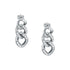 Chiara Ferragni Chain Collection Silver Earrings-Earrings-PEROZ Accessories