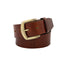 JUMBUCK Cognac. Full Grain Natural Leather Belt. 38mm width.-Full Grain Leather Belts-PEROZ Accessories