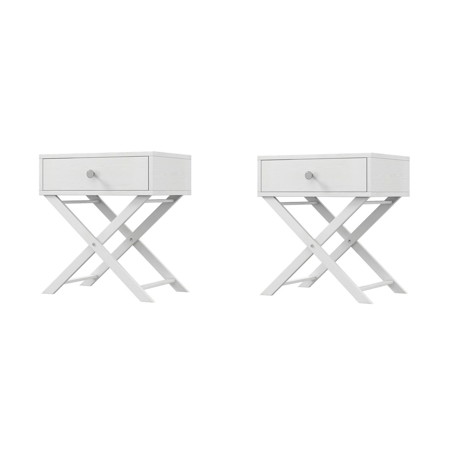 Milano Decor Bedside Table Surry Hills Storage Cabinet Bedroom-Bedside Tables-PEROZ Accessories