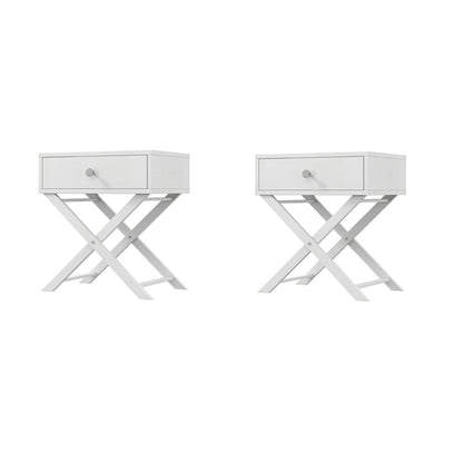 Milano Decor Bedside Table Surry Hills Storage Cabinet Bedroom-Bedside Tables-PEROZ Accessories