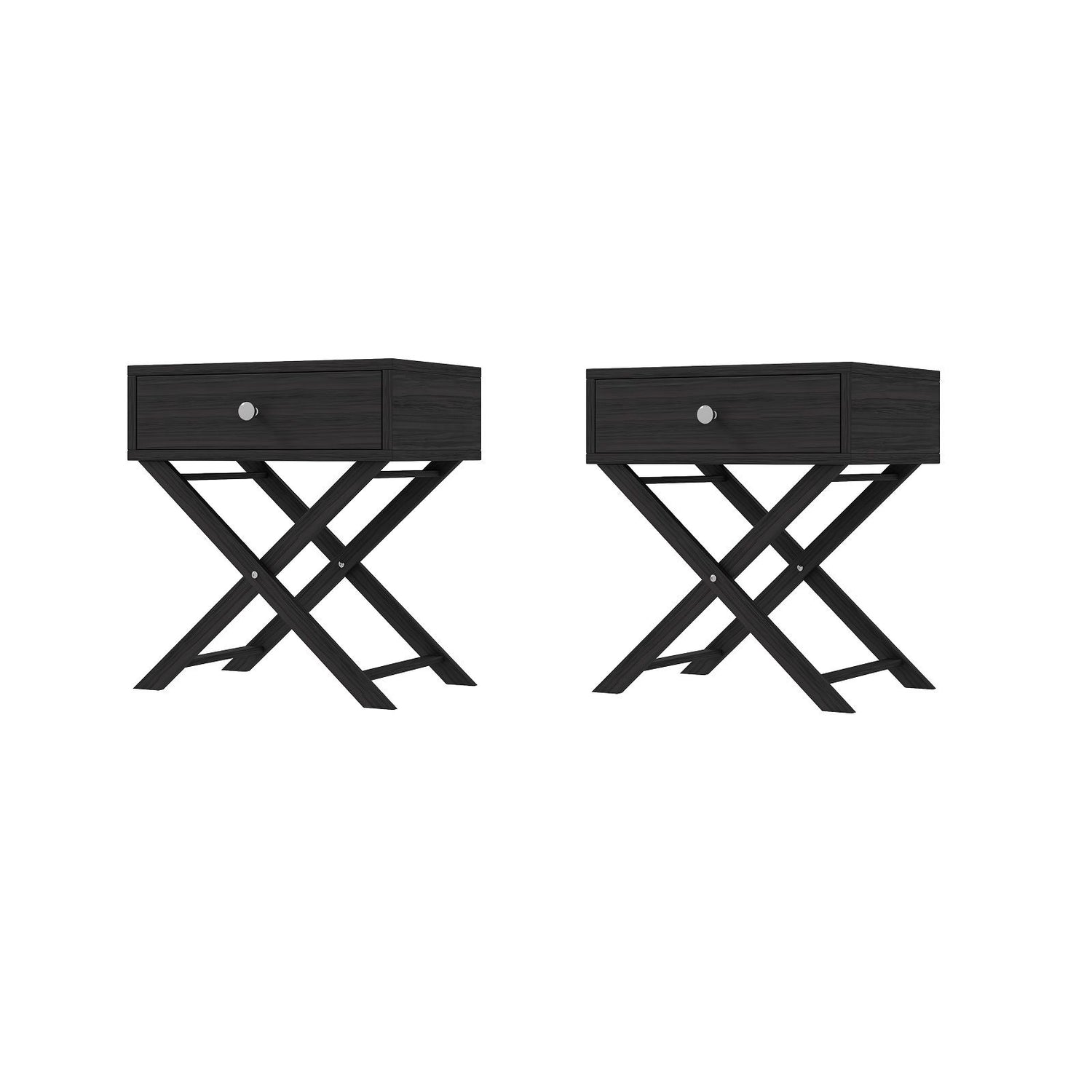 Milano Decor Bedside Table Surry Hills Storage Cabinet Bedroom-Bedside Tables-PEROZ Accessories
