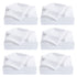 Royal Comfort 2000 Thread Count Original Bamboo Blend White Sheet Set 6 Pack-Bed Linen-PEROZ Accessories