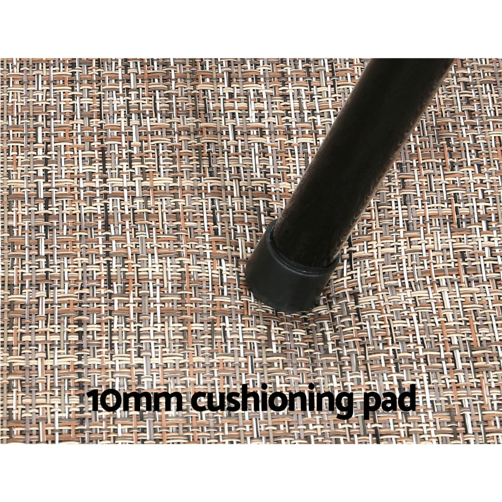 Artiss Kitchen Mat 45x75cm Textilene Floor Rug Carpet Non-slip-Home &amp; Garden &gt; Rugs-PEROZ Accessories