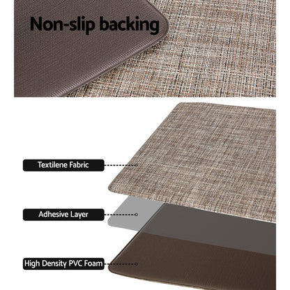 Artiss Kitchen Mat 45x75cm Textilene Floor Rug Carpet Non-slip-Home &amp; Garden &gt; Rugs-PEROZ Accessories