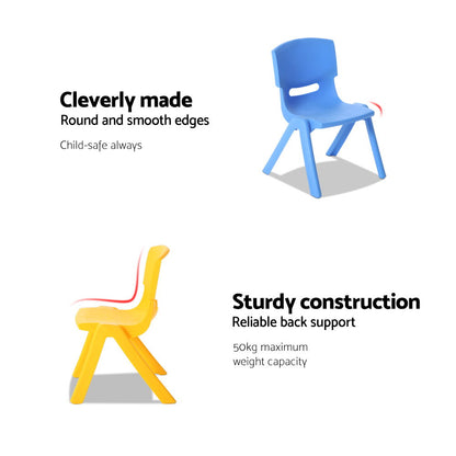 Keezi Set of 4 Kids Play Chairs-Baby &amp; Kids &gt; Kid&