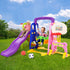 Keezi Kids 7-in-1 Slide Swing with Basketball Hoop Toddler Outdoor Indoor Play-Baby & Kids > Toys-PEROZ Accessories