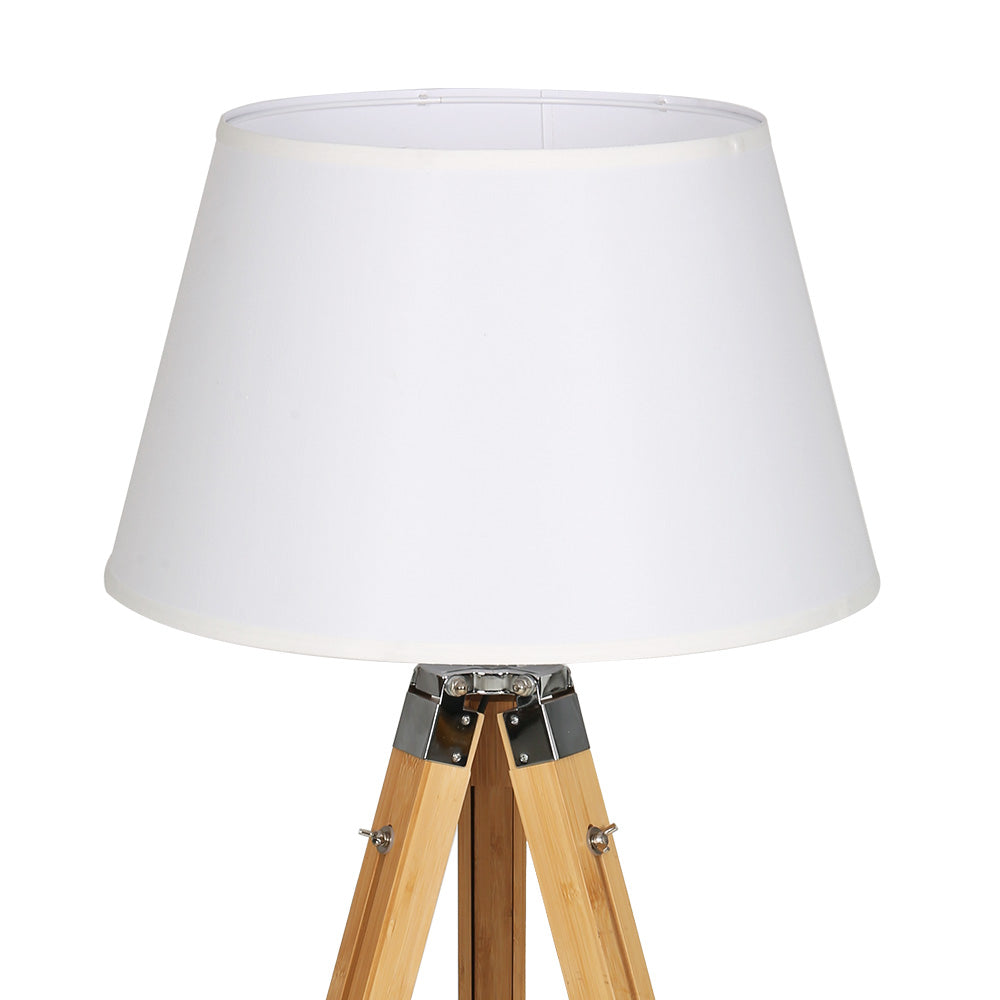 Artiss Floor Lamp Shelf Modern LED Storage Tripod Shelves Stand Room Light-Furniture &gt; Bedroom-PEROZ Accessories