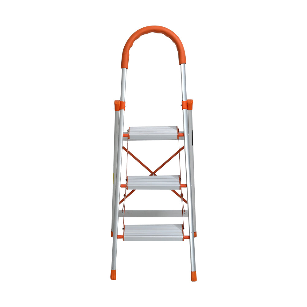 Giantz 3 Step Ladder Multi-Purpose Folding Aluminium Light Weight Non Slip Platform-Tools &gt; Other Tools-PEROZ Accessories