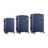 Shop Mazam 3PCS Luggage Suitcase Trolley Set Travel TSA Lock Storage Hard Case Navy  | PEROZ Australia