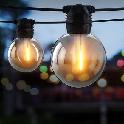Jingle Jollys LED Solar Festoon Lights Outdoor 50M String Light Christmas Party-Occasions &gt; Christmas-PEROZ Accessories