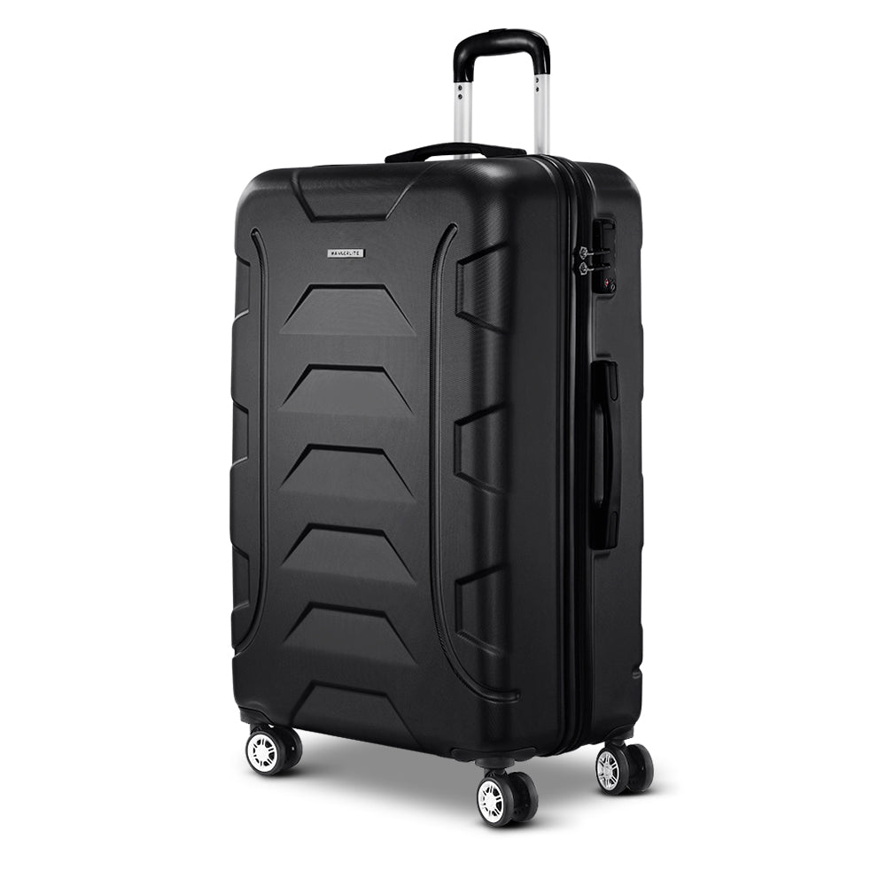 Wanderlite 28&quot; Luggage Travel Suitcase Set Trolley Hard Case Strap Lightweight-Luggage-PEROZ Accessories