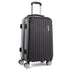 Wanderlite 28" 75cm Luggage Trolley Travel Set Suitcase Carry On Hard Case TSA Lock Lightweight Black-Luggage-PEROZ Accessories