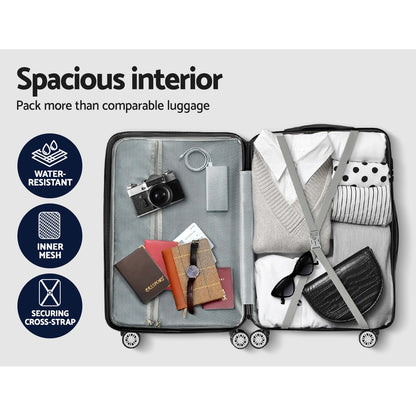 Wanderlite 3pc Luggage 20&
