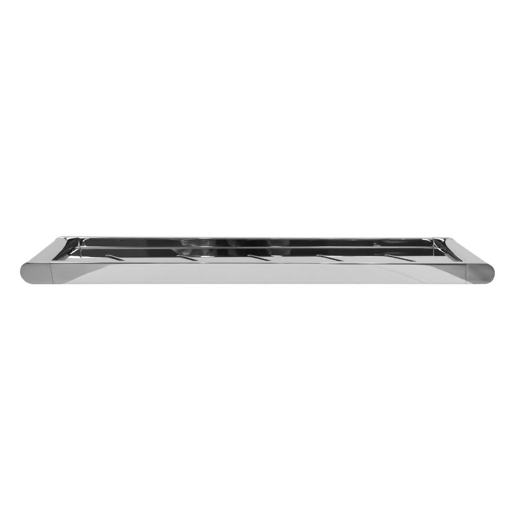 Bathroom Shower Shelf Rack Metal Wall Mounted Storage Shelving DIY Chrome |PEROZ Australia