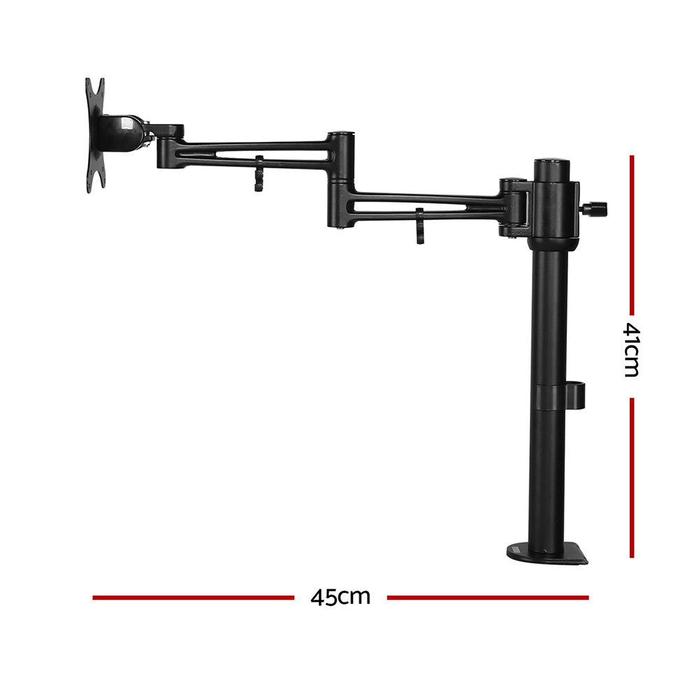 Artiss Monitor Arm Mount Single Black-Furniture &gt; Office - Peroz Australia - Image - 2