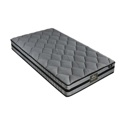 Bedra King Single Mattress Bed Mattress 3D Mesh Fabric Firm Foam Spring 22cm-Mattress-PEROZ Accessories