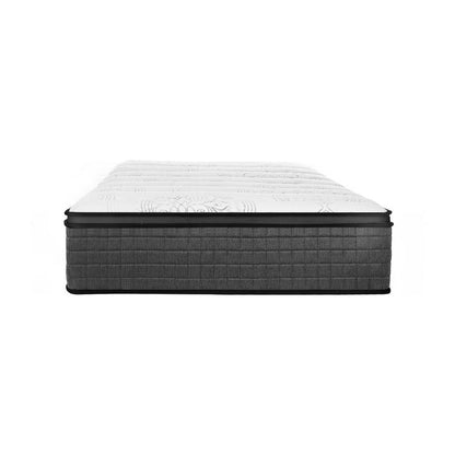 BEDRA BEDDING Latex Foam Mattress Single Bed 9 Zone Pocket Spring 34cm Thickness