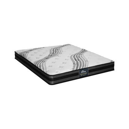 Bedra Queen Mattress Breathable Luxury Bed Bonnell Spring Foam Medium 18cm-Mattress-PEROZ Accessories
