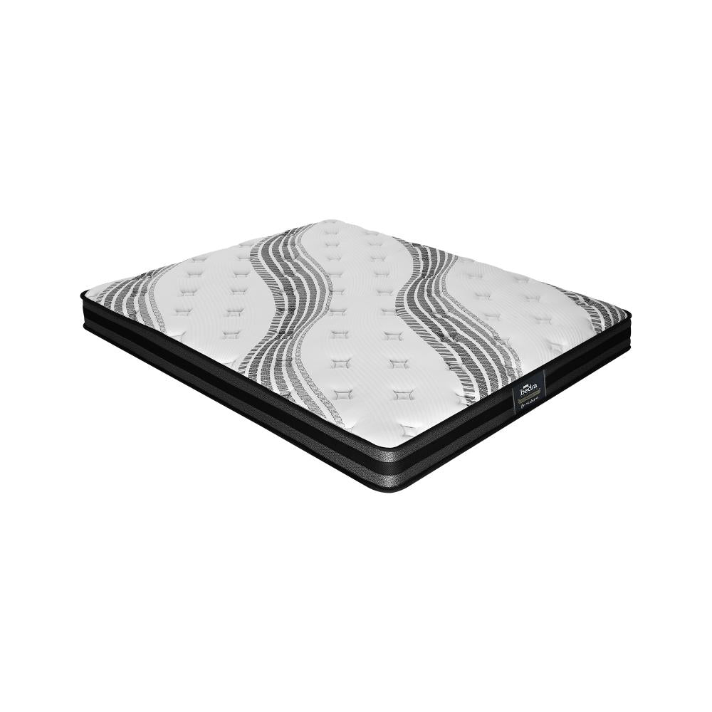 Bedra Single Mattress Breathable Luxury Bed Bonnell Spring Foam Medium 18cm-Mattress-PEROZ Accessories