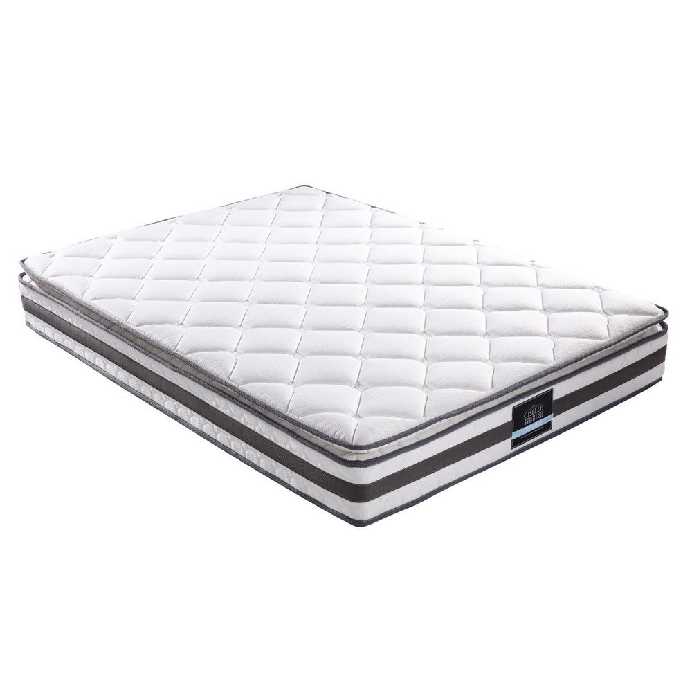 Giselle Bedding Normay Bonnell Spring Mattress 21cm Thick Double-Furniture &gt; Mattresses-PEROZ Accessories