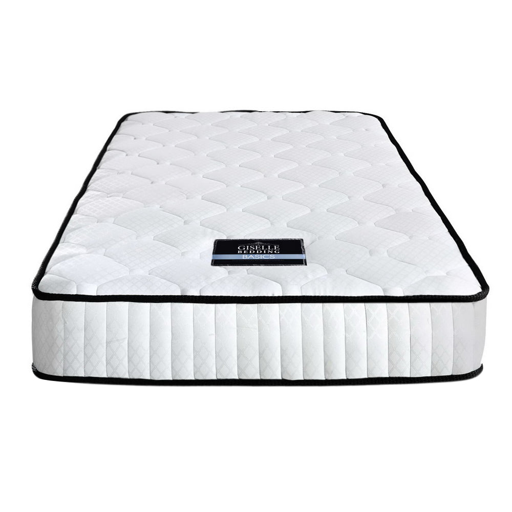 Giselle Bedding Peyton Pocket Spring Mattress 21cm Thick Single-Furniture &gt; Mattresses-PEROZ Accessories