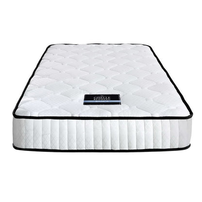 Giselle Bedding Peyton Pocket Spring Mattress 21cm Thick Single-Furniture &gt; Mattresses-PEROZ Accessories
