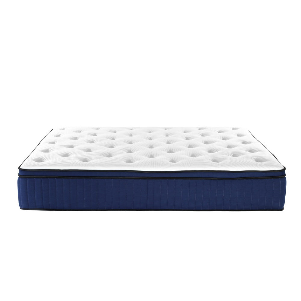 Giselle Bedding Franky Euro Top Cool Gel Pocket Spring Mattress 34cm Thick King-Furniture &gt; Mattresses-PEROZ Accessories
