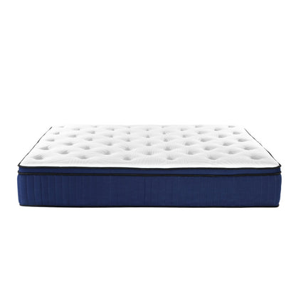 Giselle Bedding Franky Euro Top Cool Gel Pocket Spring Mattress 34cm Thick King-Furniture &gt; Mattresses-PEROZ Accessories