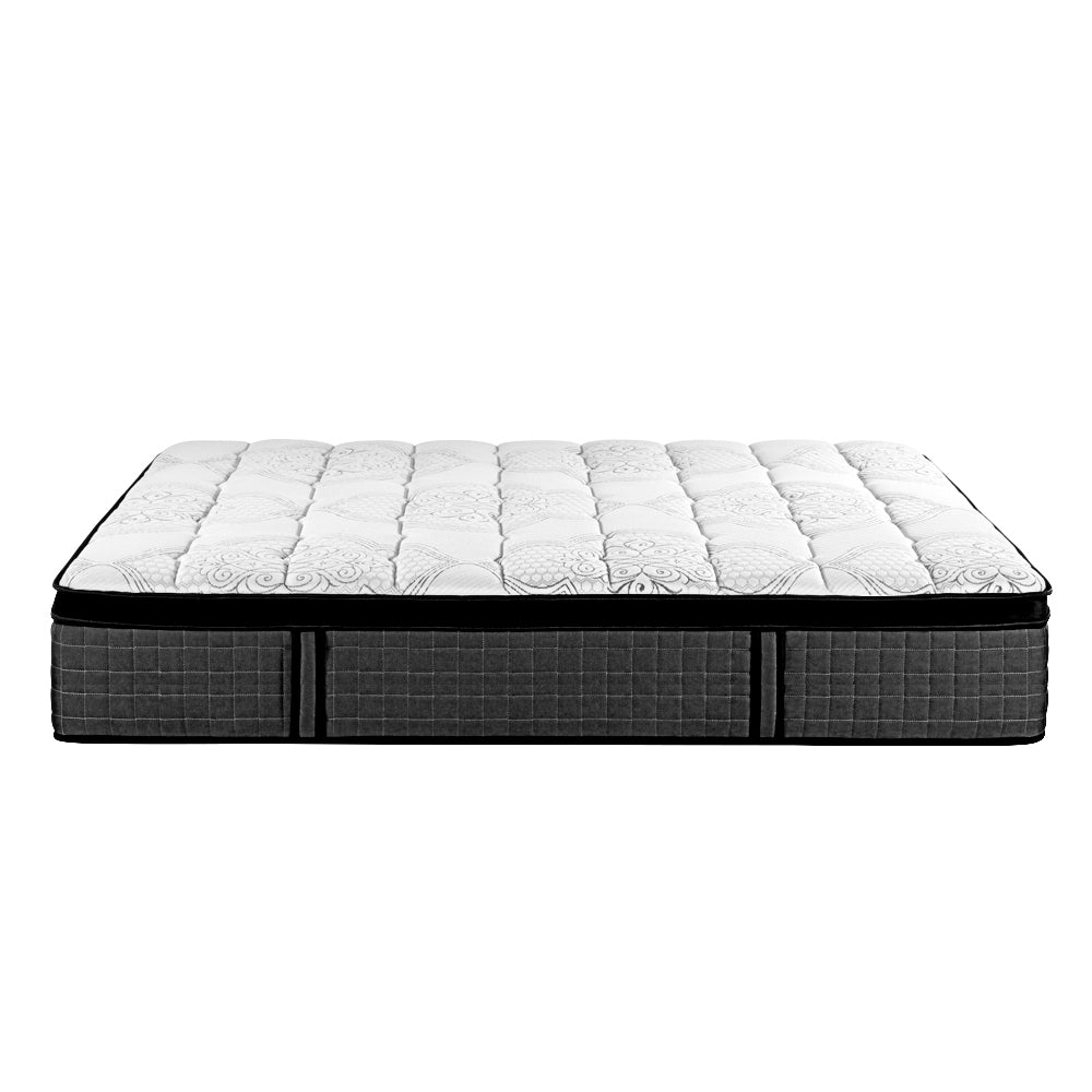 Giselle Single Bed Mattress 9 Zone Pocket Spring Latex Foam Medium Firm 34cm-Furniture &gt; Mattresses-PEROZ Accessories