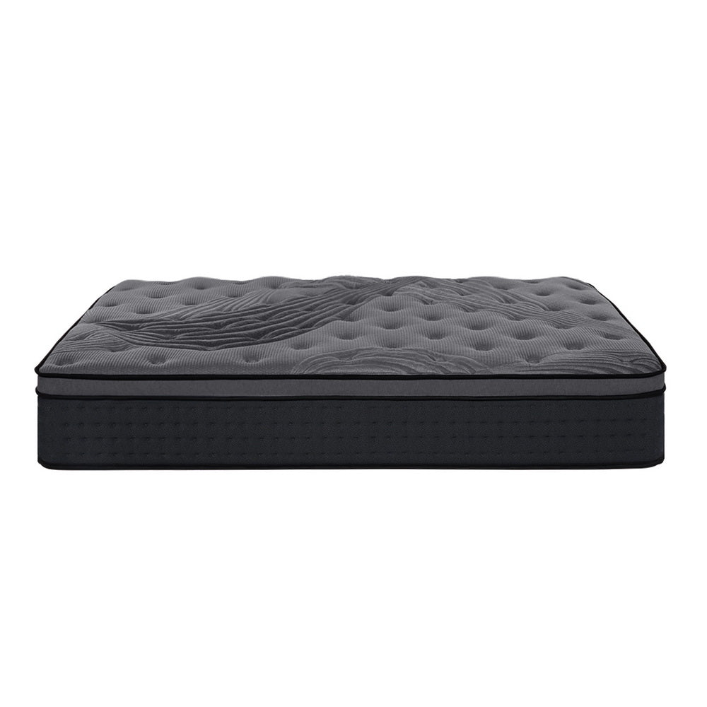 Giselle Bedding Alanya Euro Top Pocket Spring Mattress 34cm Thick King Single-Furniture &gt; Mattresses-PEROZ Accessories