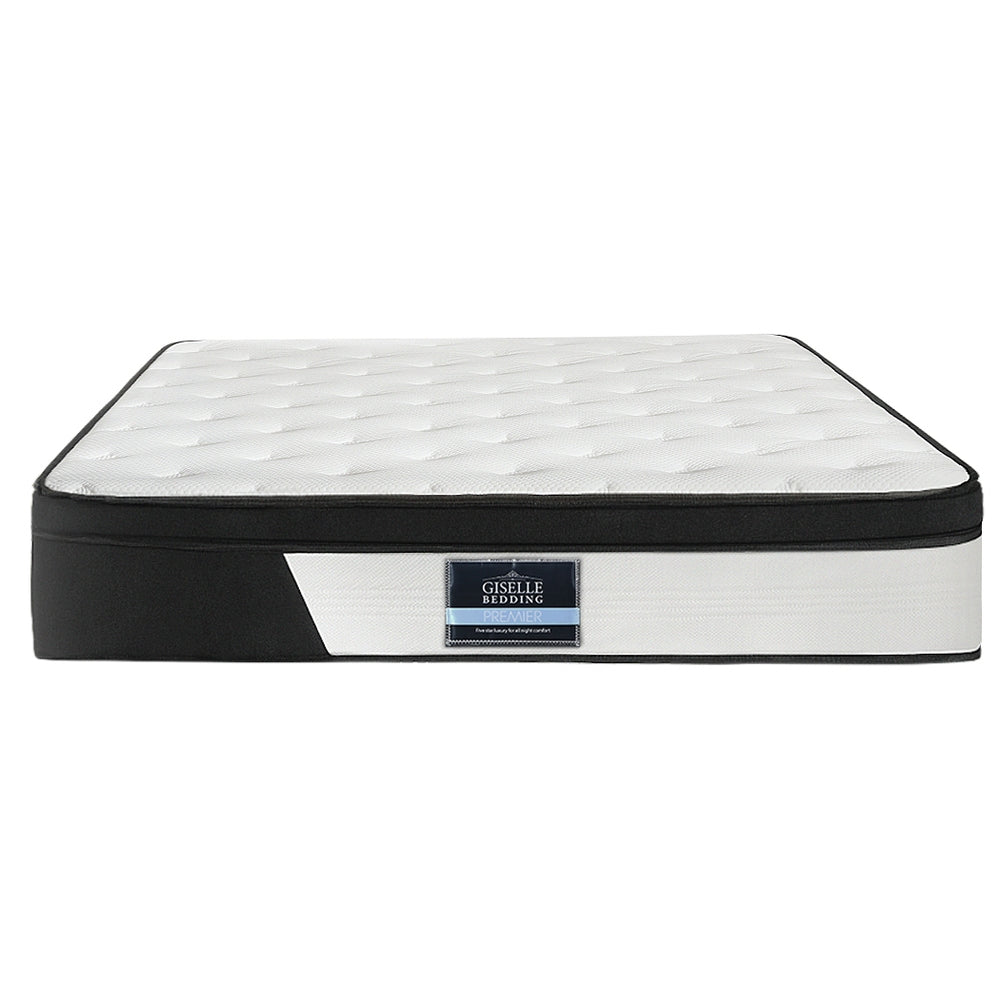 Giselle Bedding Mattress Pocket Spring Medium Firm 30cm PENA Mattresses Double-Furniture &gt; Mattresses-PEROZ Accessories