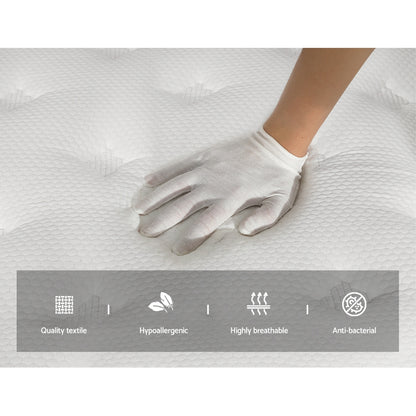 Giselle Bedding Mattress Pocket Spring Medium Firm 30cm PENA Mattresses Queen-Furniture &gt; Mattresses-PEROZ Accessories