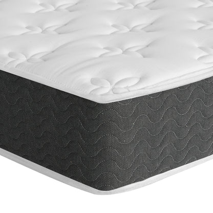 Giselle Bedding Mattress Medium Soft Mattresses Pillow Pocket Spring King Single-Furniture &gt; Mattresses-PEROZ Accessories