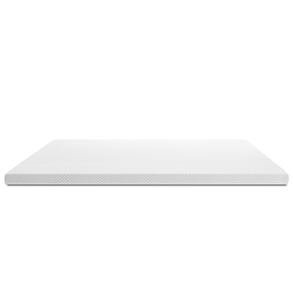 Giselle Bedding Memory Foam Mattress Topper w/Cover 8cm - Queen-Furniture &gt; Mattresses-PEROZ Accessories