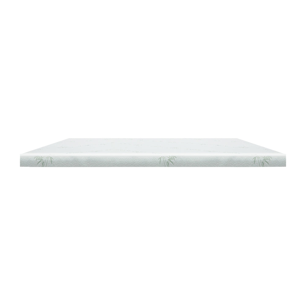 Giselle Bedding Cool Gel Memory Foam Mattress Topper w/Bamboo Cover 5cm - Single-Furniture &gt; Mattresses-PEROZ Accessories