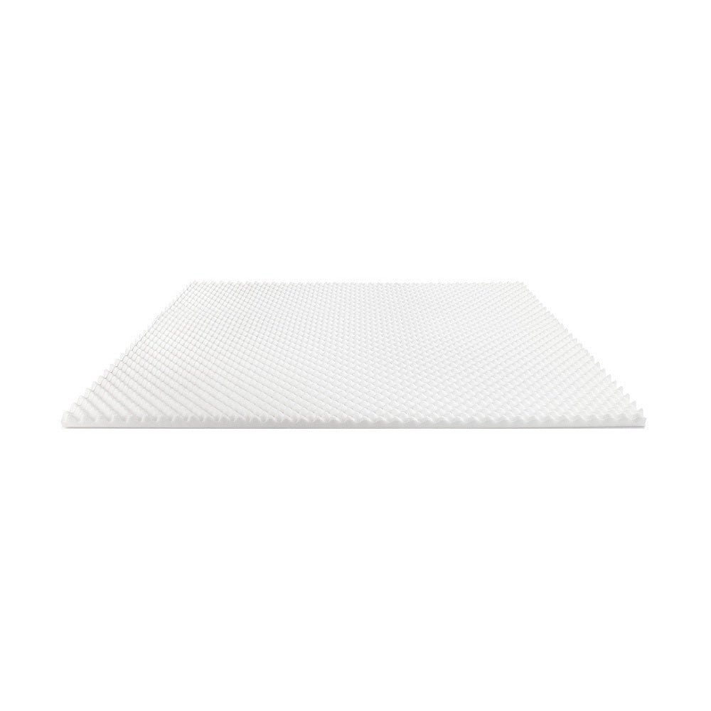 Giselle Bedding Mattress Topper Egg Crate Foam Toppers Bed Protector Underlay Q-Furniture &gt; Mattresses-PEROZ Accessories