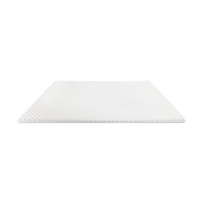 Giselle Bedding Mattress Topper Egg Crate Foam Toppers Bed Protector Underlay Q-Furniture &gt; Mattresses-PEROZ Accessories